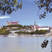Region Bratislava: Pohľad na Bratislavský hrad