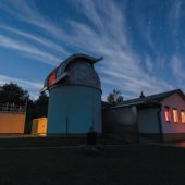 Kraj Preszowski: Vihorlatská hvezdáreň - Kupola observatória na Kolonickom sedle