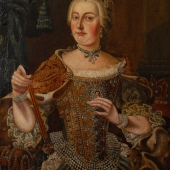 KRAJSKÉ MÚZEUM V PREŠOVE: Maria Theresia Habsburg von Österreich, Kaiserin des Heiligen Römischen Reiches Deutscher Nation