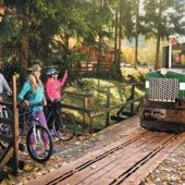 Žilinský kraj: Historická lesná úvraťová železnica na Vychylovke