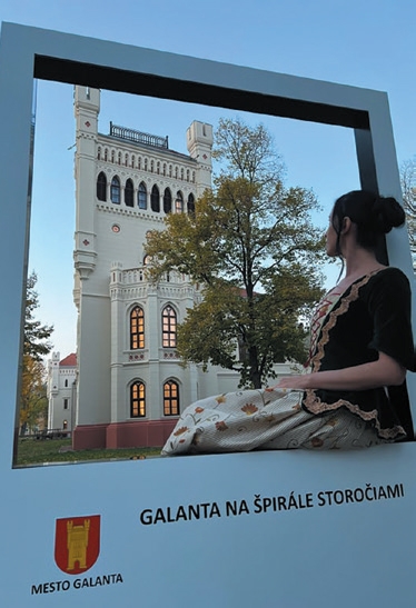 MESTO GALANTA: Južná veža kaštieľa