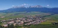 OBEC VEĽKÁ LOMNICA: Panoráma obce