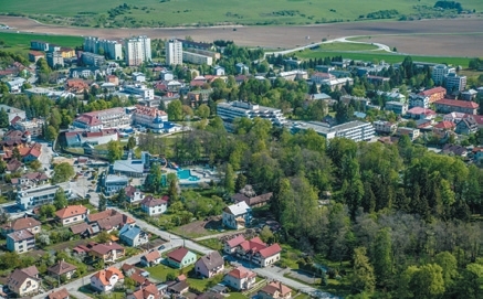 MESTO TURČIANSKE TEPLICE: Pohľad na mesto